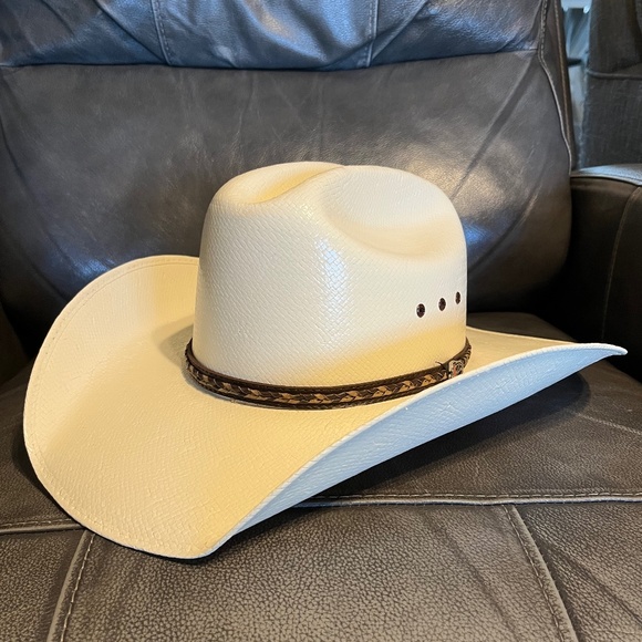 Justin Boots Other - Justin Unisex Morgan Straw Cowboy Hat 7 1/4